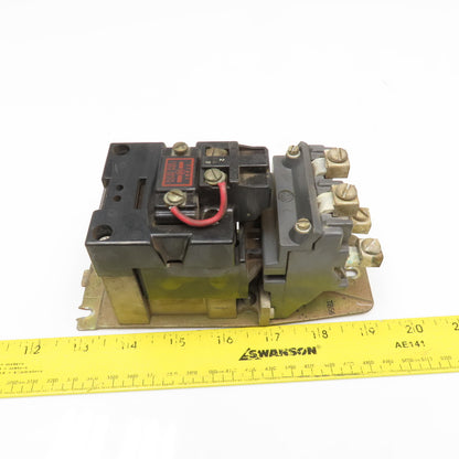 Allen Bradley 702BOD92 Size 1 Motor Starter 110V Coil 600V