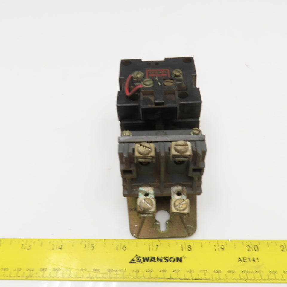 Allen Bradley 702BOD92 Size 1 Motor Starter 110V Coil 600V