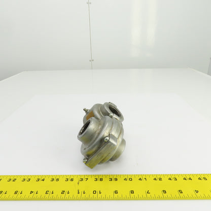 Tol-O-Matic 02420200 Float-A-Shaft 3:2 Ratio Right Angle Gear Box Coupling