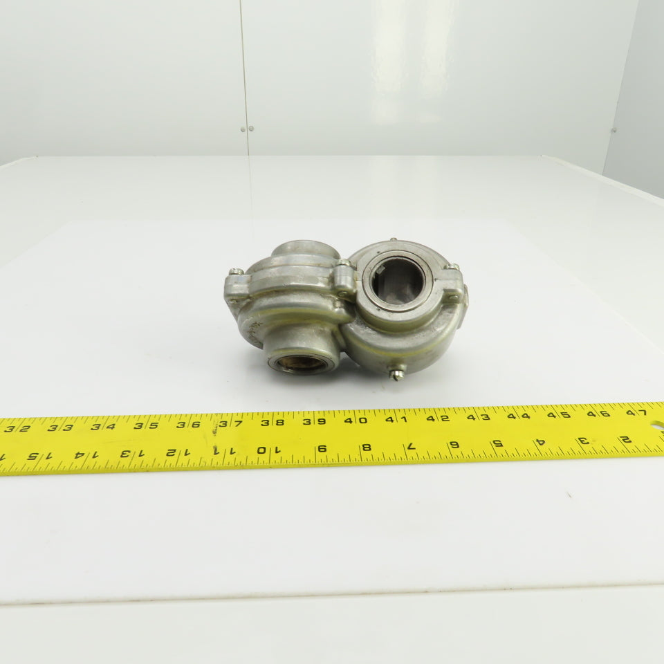 Tol-O-Matic 02420200 Float-A-Shaft 3:2 Ratio Right Angle Gear Box Coupling