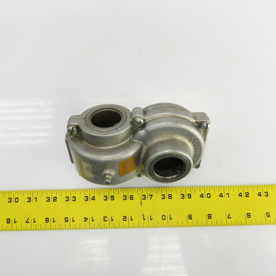 Tol-O-Matic 02420200 Float-A-Shaft 3:2 Ratio Right Angle Gear Box Coupling