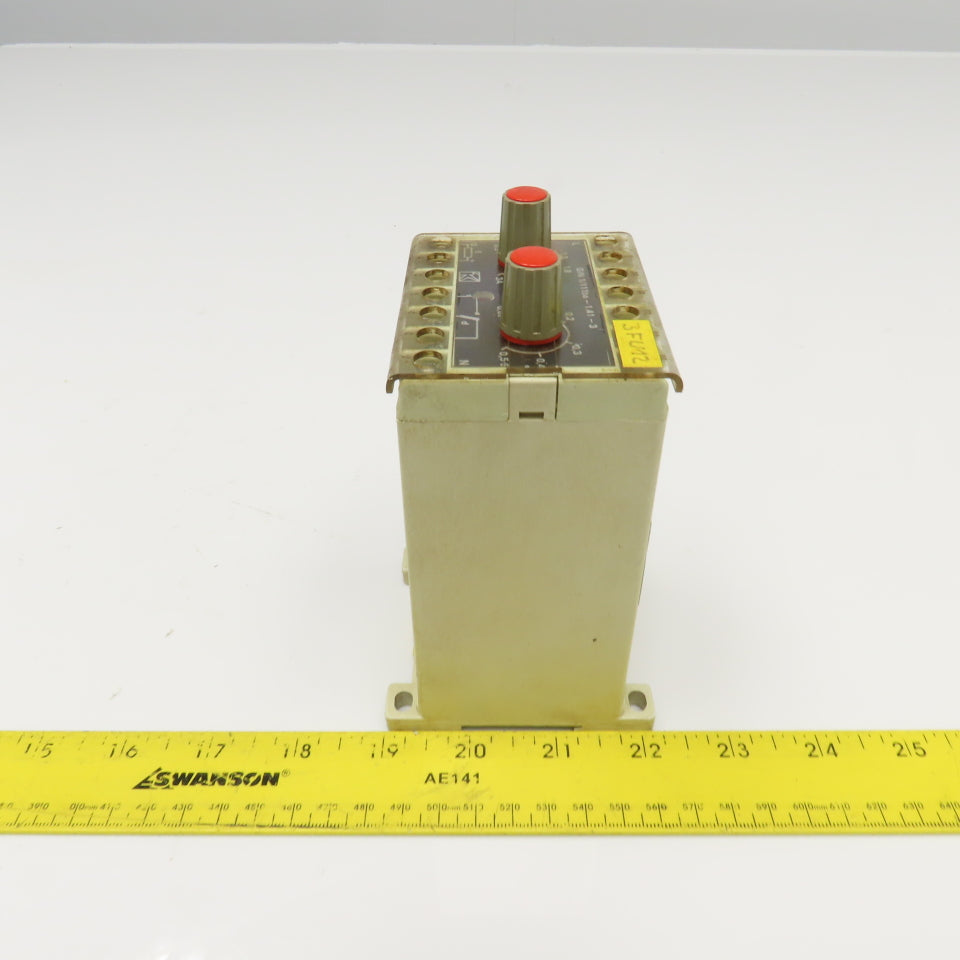 Klaschka GIN 1/111ba-1.41-3 220V 45-62Hz Timing Relay Controller
