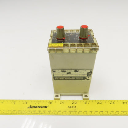Klaschka GIN 1/111ba-1.41-3 220V 45-62Hz Timing Relay Controller