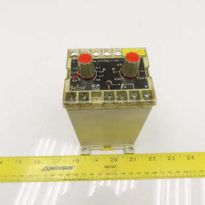 Klaschka GIN 1/111ba-1.41-3 220V 45-62Hz Timing Relay Controller