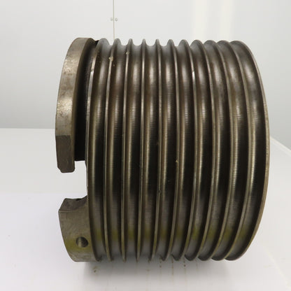5/8" Wire Rope Guide Drive Pulley For Overhead Cranes 2-7/8" Shaft ID 14-1/4" OD