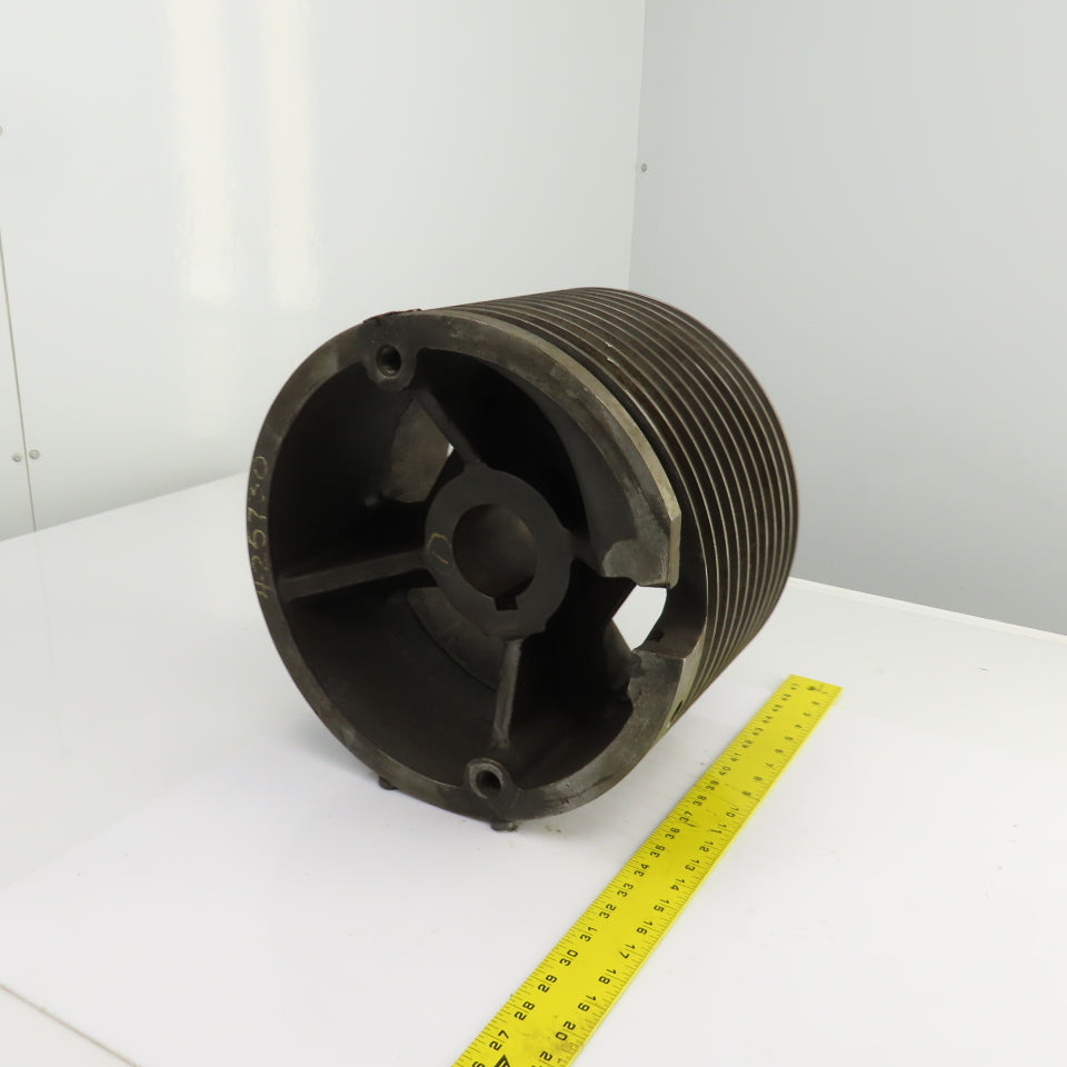 5/8" Wire Rope Guide Drive Pulley For Overhead Cranes 2-7/8" Shaft ID 14-1/4" OD