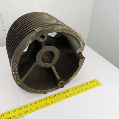 5/8" Wire Rope Guide Drive Pulley For Overhead Cranes 2-7/8" Shaft ID 14-1/4" OD