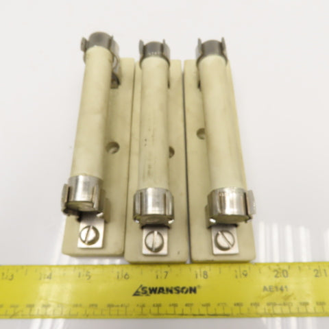 EFEN 30A 600V Ceramic Fuse Holder Lot Of 3