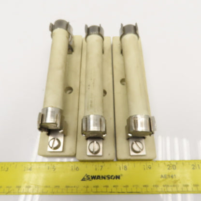 EFEN 30A 600V Ceramic Fuse Holder Lot Of 3