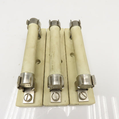 EFEN 30A 600V Ceramic Fuse Holder Lot Of 3