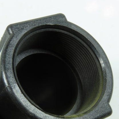 Banjo 200-D-90 2" Female Coupler x FNPT Polypropylene 90° Cam Lever Coupling