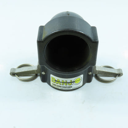 Banjo 200-D-90 2" Female Coupler x FNPT Polypropylene 90° Cam Lever Coupling