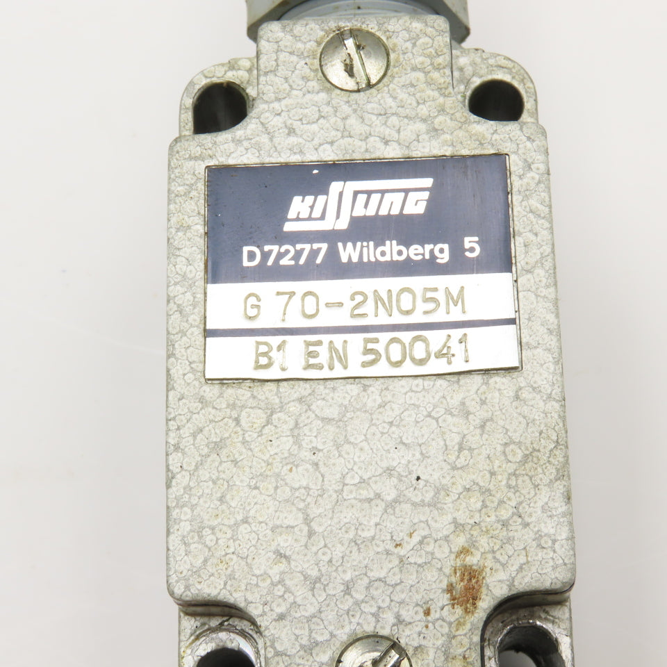 Kissling G70-2N05M Push Button Limit Switch