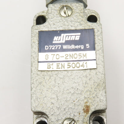Kissling G70-2N05M Push Button Limit Switch