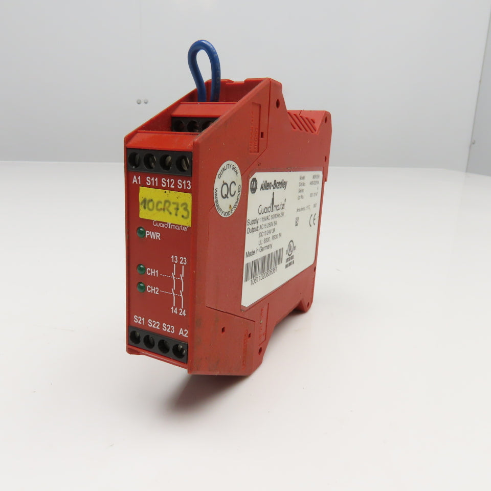 Allen Bradley MSR125H 2 Channel Safety Relay 115VAC