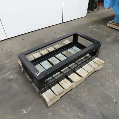 49" x 24-1/4" x 12"H Steel Machine Base Frame Jig Fixture Table 3" Channel