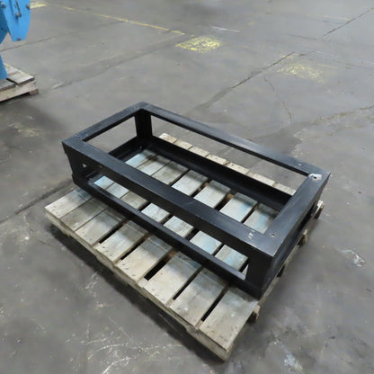 49" x 24-1/4" x 12"H Steel Machine Base Frame Jig Fixture Table 3" Channel