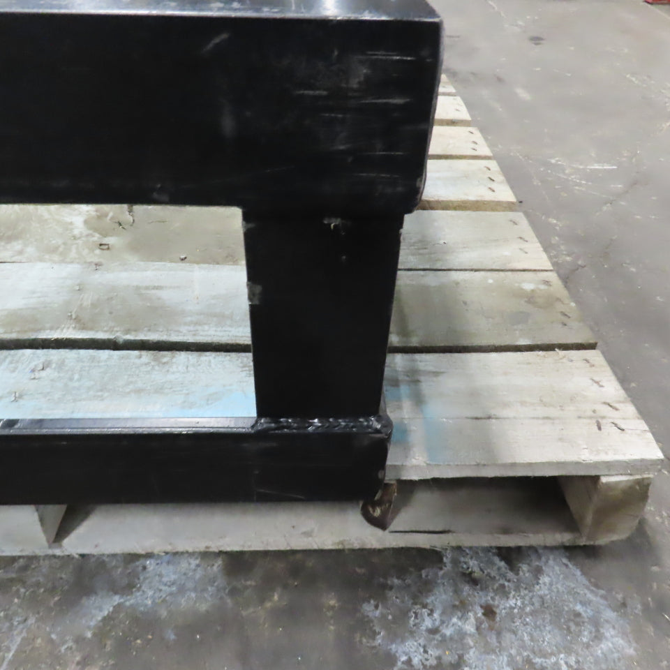 49" x 24-1/4" x 12"H Steel Machine Base Frame Jig Fixture Table 3" Channel