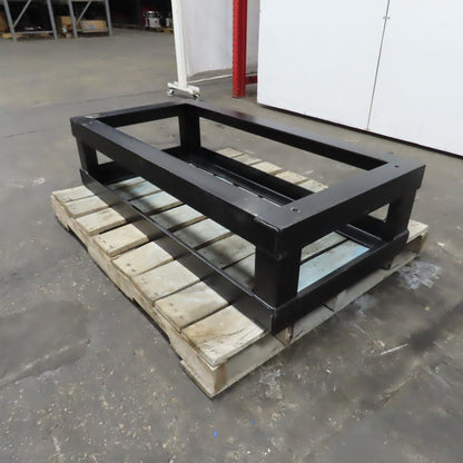 49" x 24-1/4" x 12"H Steel Machine Base Frame Jig Fixture Table 3" Channel