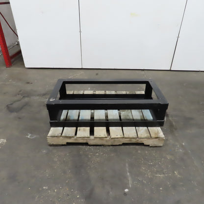 49" x 24-1/4" x 12"H Steel Machine Base Frame Jig Fixture Table 3" Channel