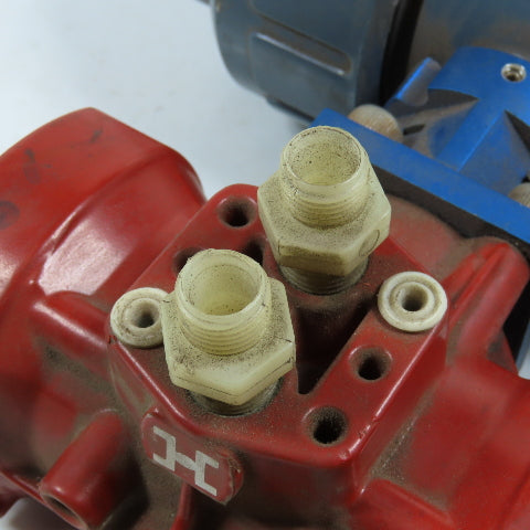 Asahi B79PFN Pneumatic Actuator W/ 2" Flanged Socket Slip Ball Valve