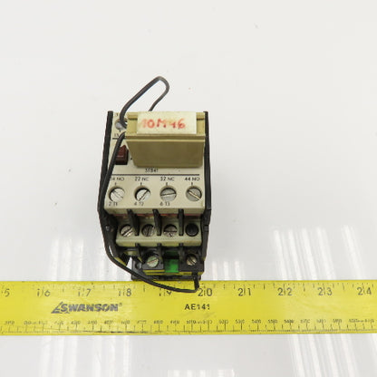 Siemens 3TB4117-0A Contactor Relay 600V 2NO 2NC Contacts 110/120V Coil