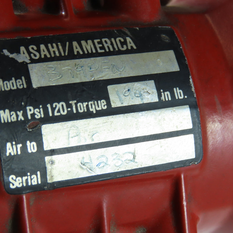 Asahi B79PFN Pneumatic Actuator 120PSI