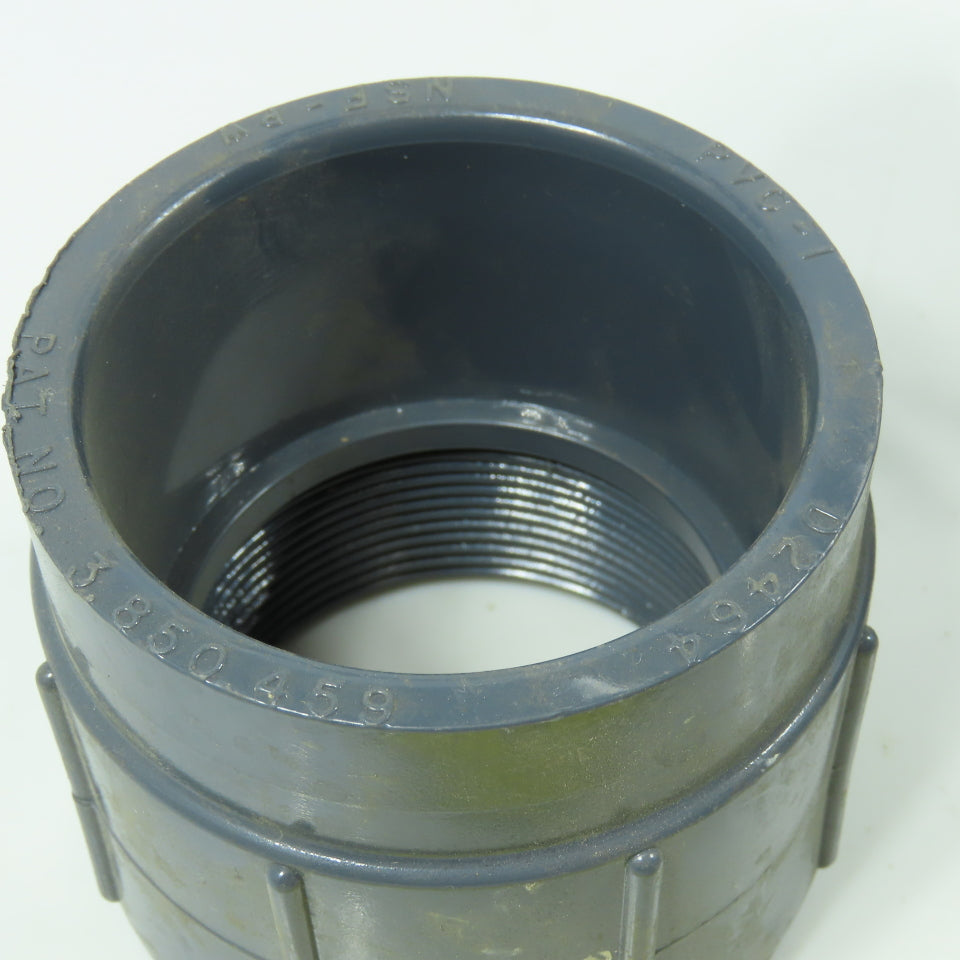 2" Female Adapter FNPT x Socket PVCI SCH80 Lot of 3