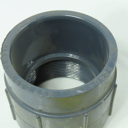 2" Female Adapter FNPT x Socket PVCI SCH80 Lot of 3