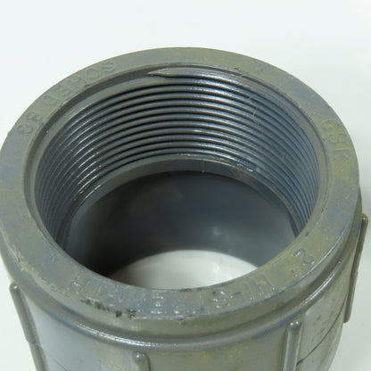 2" Female Adapter FNPT x Socket PVCI SCH80 Lot of 3