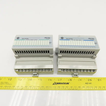 Allen Bradley 1794-IB16 1794-OB16 24VDC Flex I/O Modules Sink/Source Lot Of 2