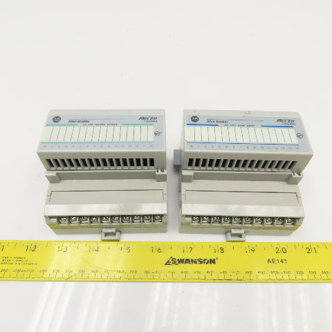 Allen Bradley 1794-IB16 1794-OB16 24VDC Flex I/O Modules Sink/Source Lot Of 2