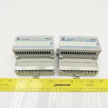 Allen Bradley 1794-IB16 1794-OB16 24VDC Flex I/O Modules Sink/Source Lot Of 2