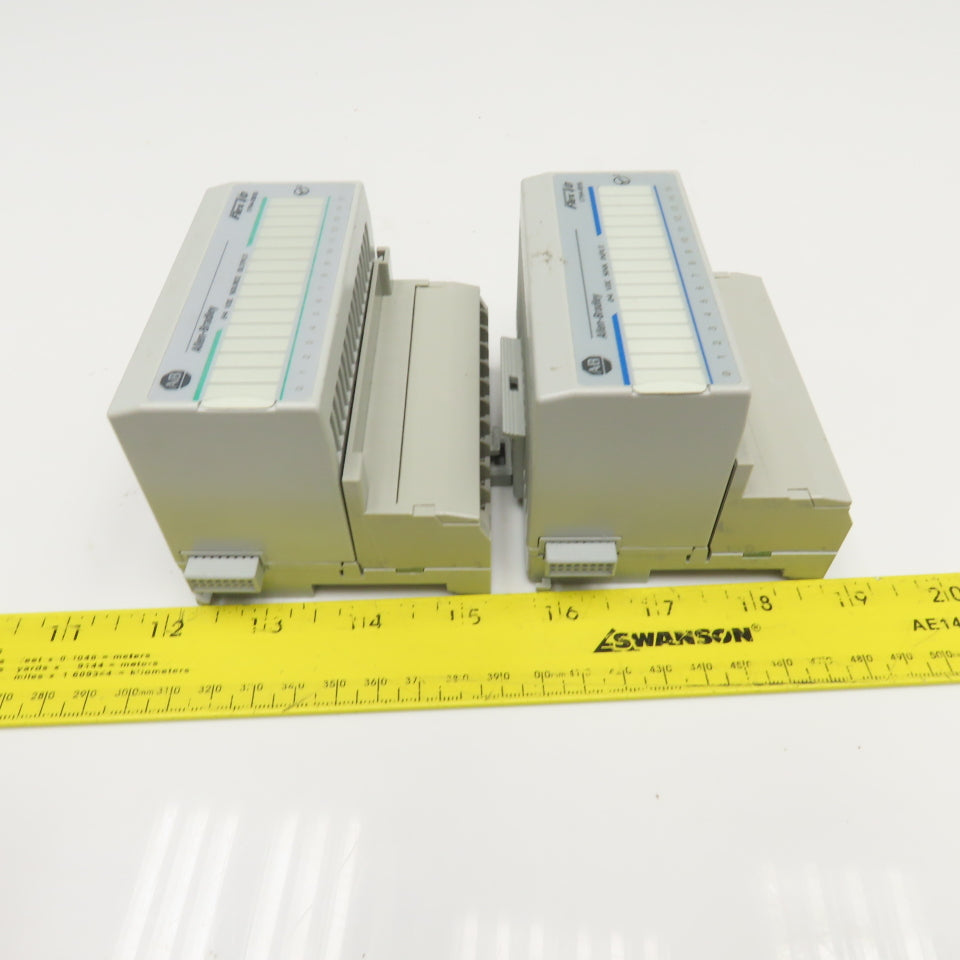 Allen Bradley 1794-IB16 1794-OB16 24VDC Flex I/O Modules Sink/Source Lot Of 2