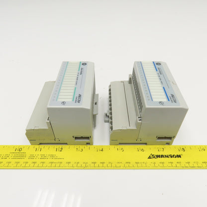 Allen Bradley 1794-IB16 1794-OB16 24VDC Flex I/O Modules Sink/Source Lot Of 2