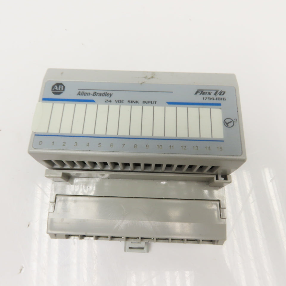 Allen Bradley 1794-IB16 1794-OB16 24VDC Flex I/O Modules Sink/Source Lot Of 2