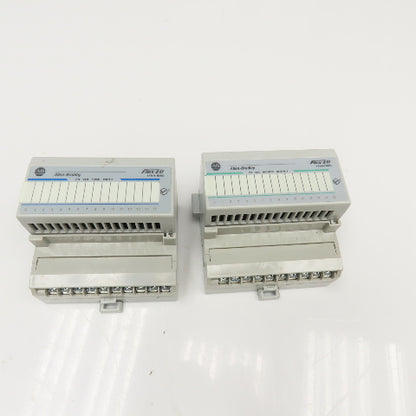 Allen Bradley 1794-IB16 1794-OB16 24VDC Flex I/O Modules Sink/Source Lot Of 2