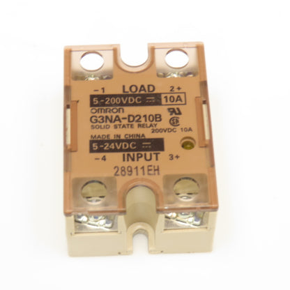 Omron G3NA-D210B Solid State Relay 200VDC 10A Lot Of 5
