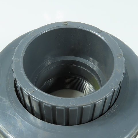 Nibco 3" Socket x FNPT Pipe Union SCH80 Gray PVCI Pipe Fitting