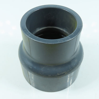 Nibco 4" x 3" Slip Socket Reducer Coupling SCH80 Gray PVCI Pipe Fitting