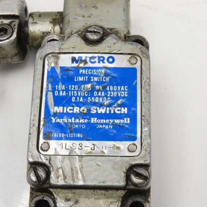 Honeywell 1LS3-J 480VAC 230VDC Roller Rocker Arm Limit Switch