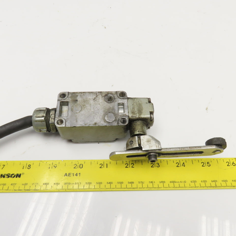 Honeywell 1LS3-J 480VAC 230VDC Roller Rocker Arm Limit Switch