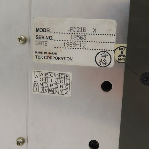 Mitsubishi PD21B X Rack Mount Power Supply Broken Plastic