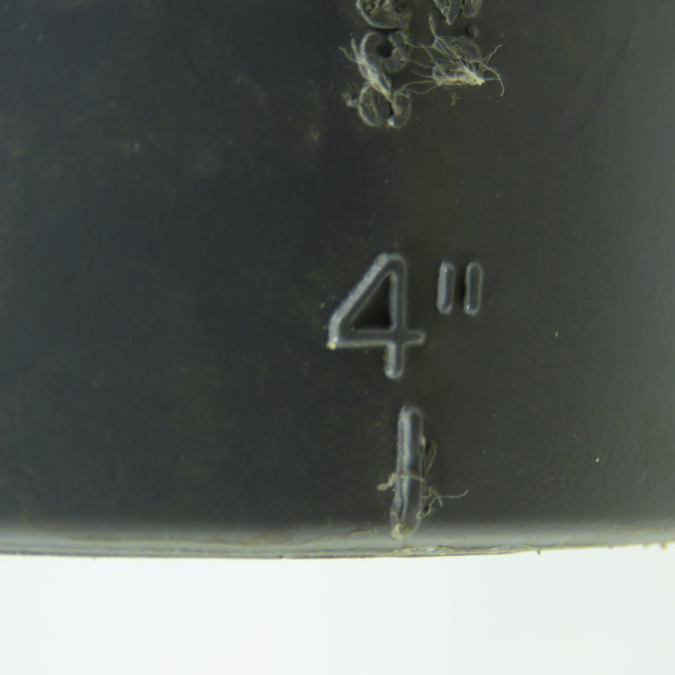 Nibco 4" 90 Degree Threaded Elbow FNPT x FNPT SCH80 Gray PVCI Pipe Fitting