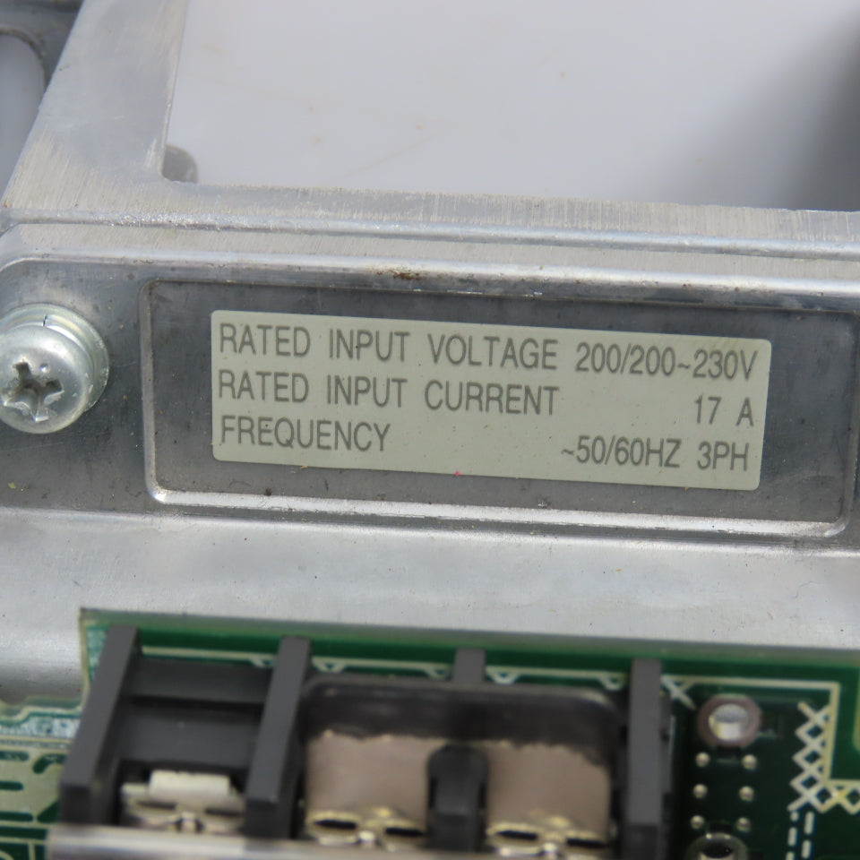 Mitsubishi MR-S11-200-N H/W Ver B Servo Drive Unit Rated Input 200-230V 17A 3PH