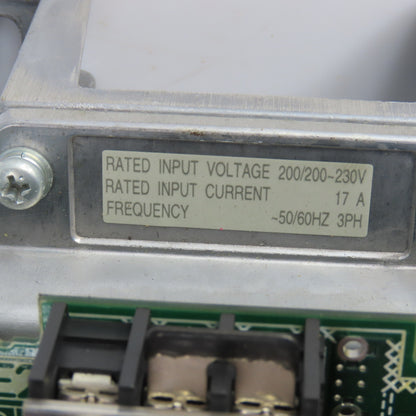 Mitsubishi MR-S11-200-N H/W Ver B Servo Drive Unit Rated Input 200-230V 17A 3PH
