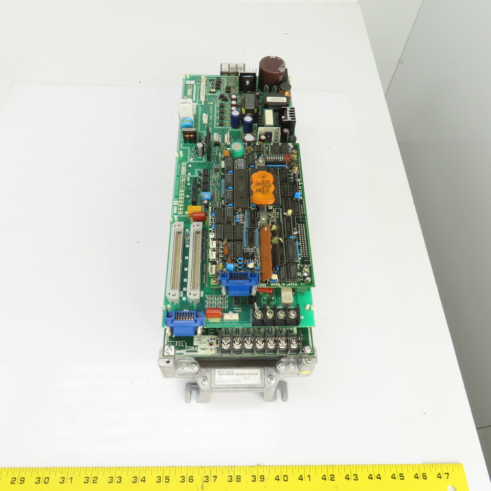 Mitsubishi MR-S11-200-N H/W Ver B Servo Drive Unit Rated Input 200-230V 17A 3PH