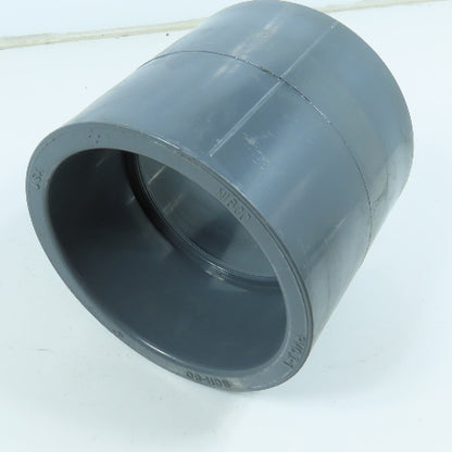 Nibco 4" Socket Slip Coupling SCH80 Gray PVCI Pipe Fitting Lot of 2