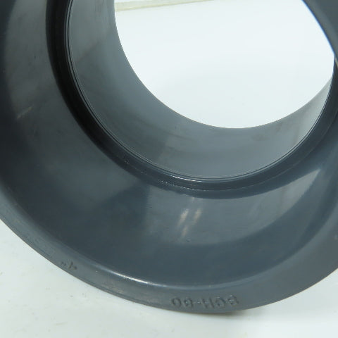 Nibco 4" Socket Slip Coupling SCH80 Gray PVCI Pipe Fitting Lot of 2