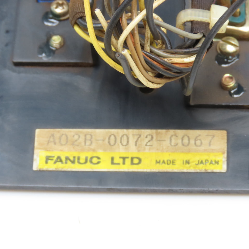 Fanuc A02B-0072-C067 Serial Port Panel Mount Connector Assembly